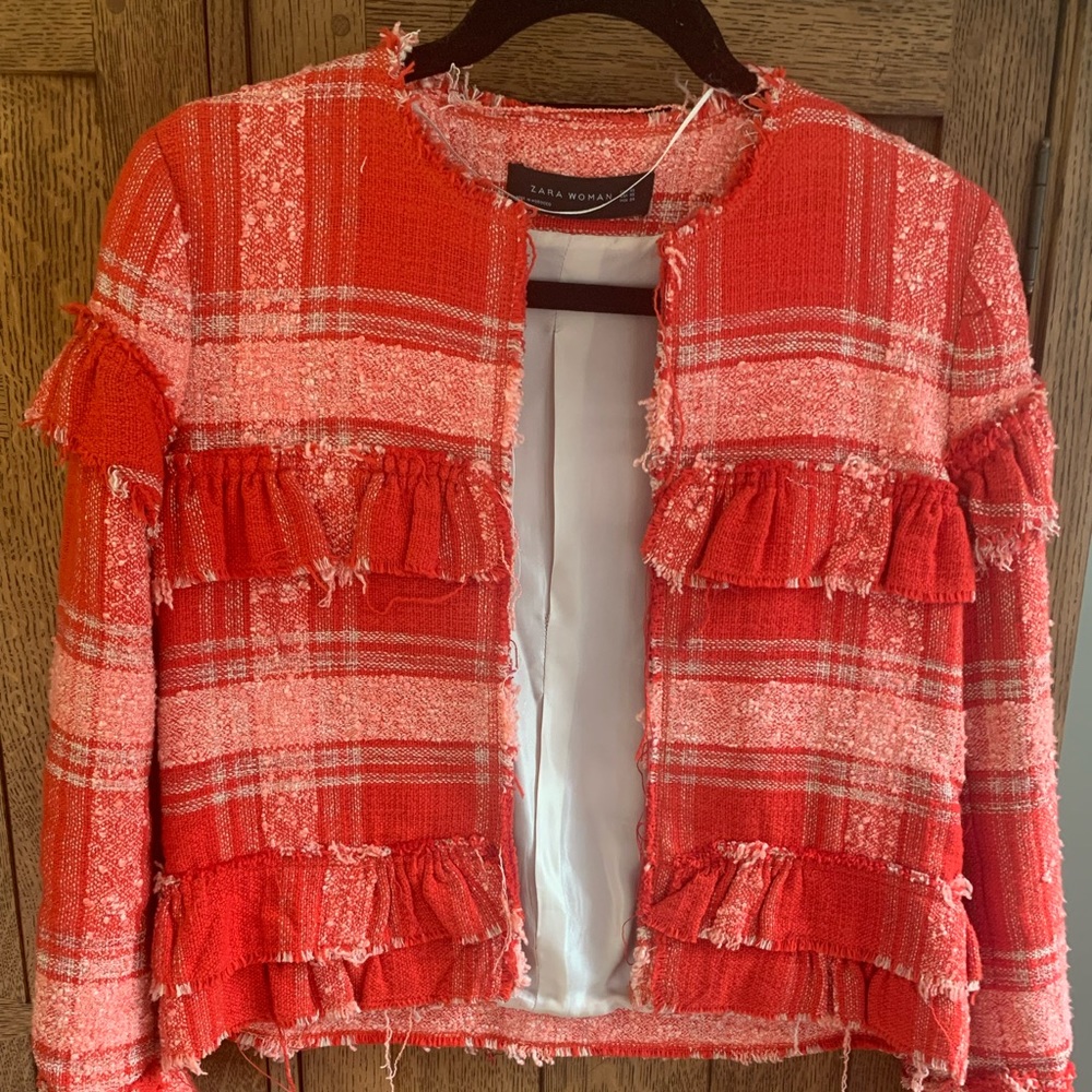Zara Tweed Jacket- XS